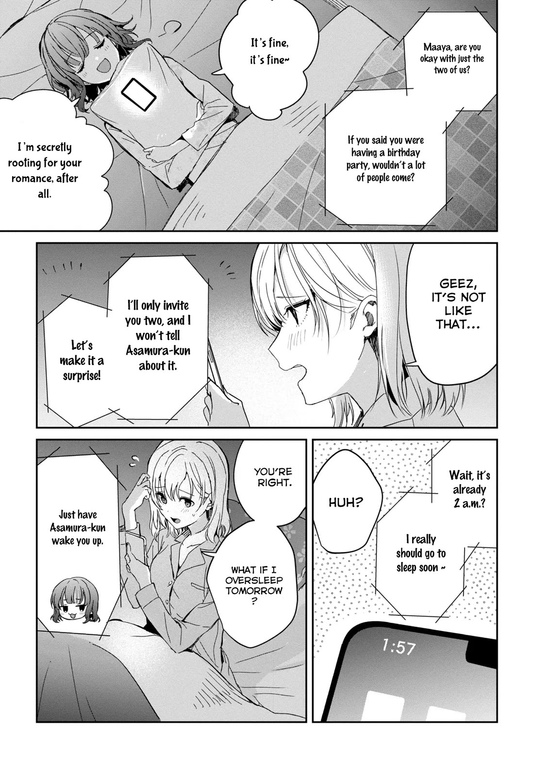 Gimai Seikatsu Chapter 24.1 page 15 - Chapter 24.1
