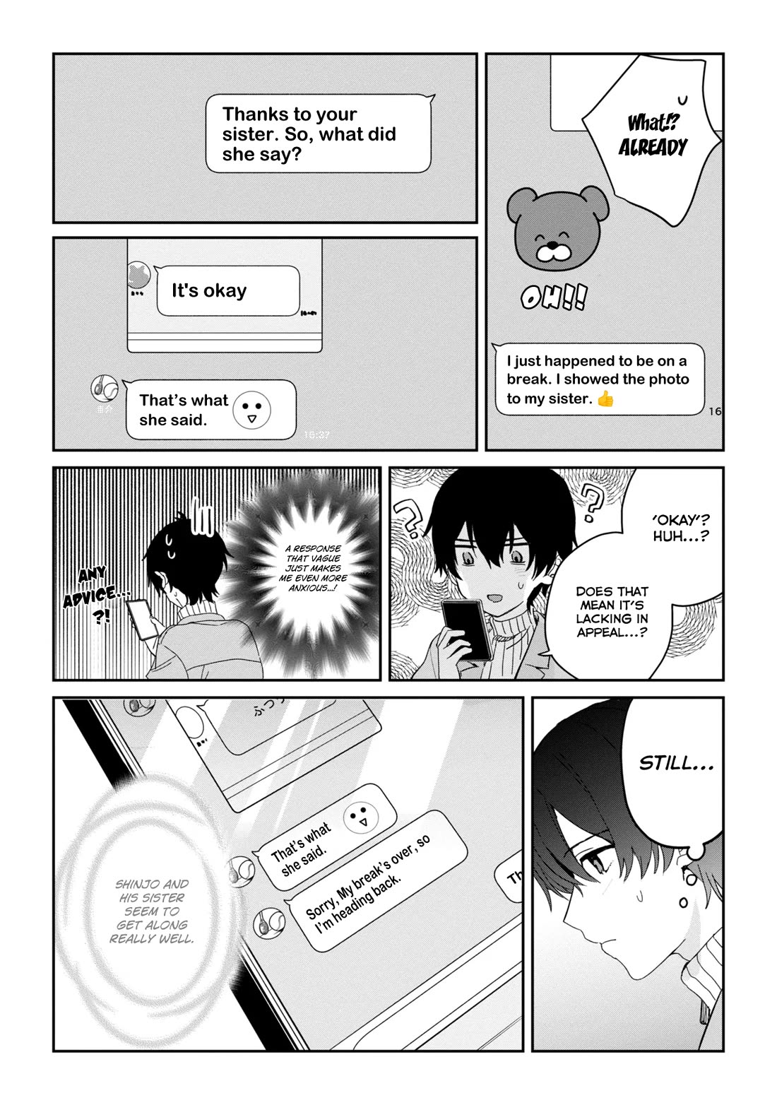 Gimai Seikatsu Chapter 26.1 page 4 - Chapter 26.1