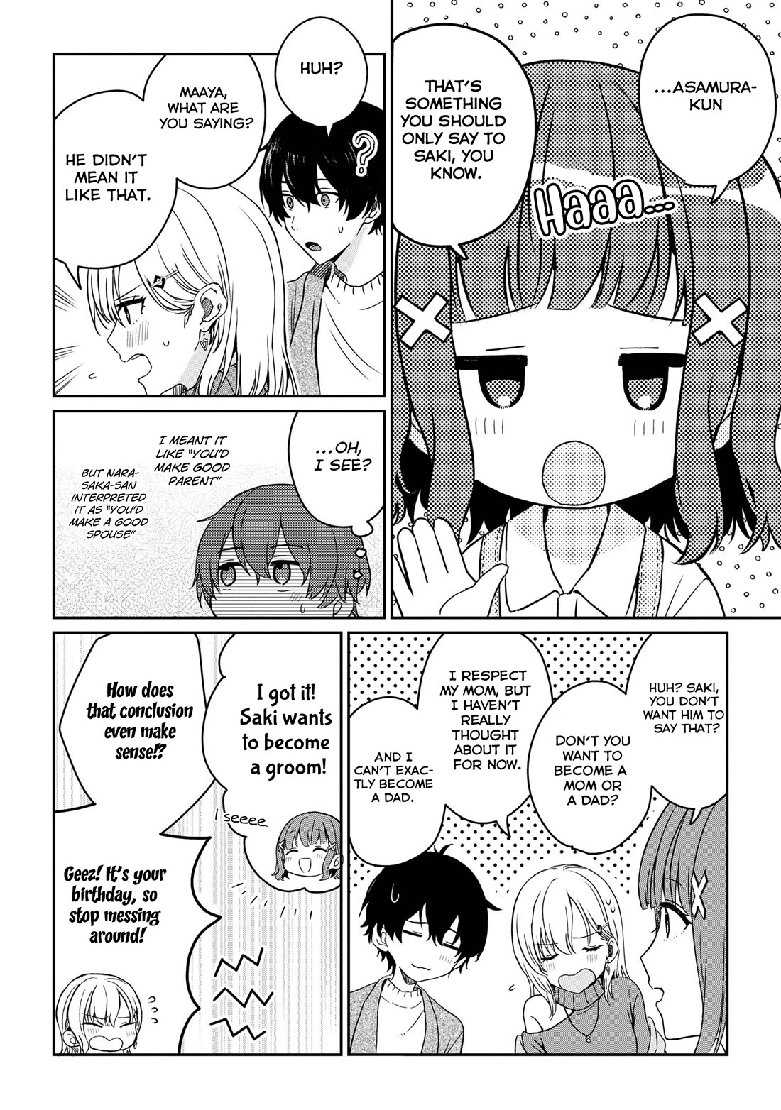 Gimai Seikatsu Chapter 27.1 page 14 - Chapter 27.1