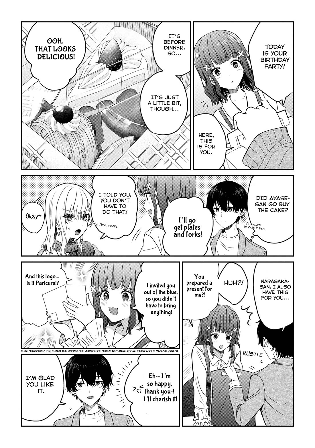Gimai Seikatsu Chapter 27.1 page 8 - Chapter 27.1