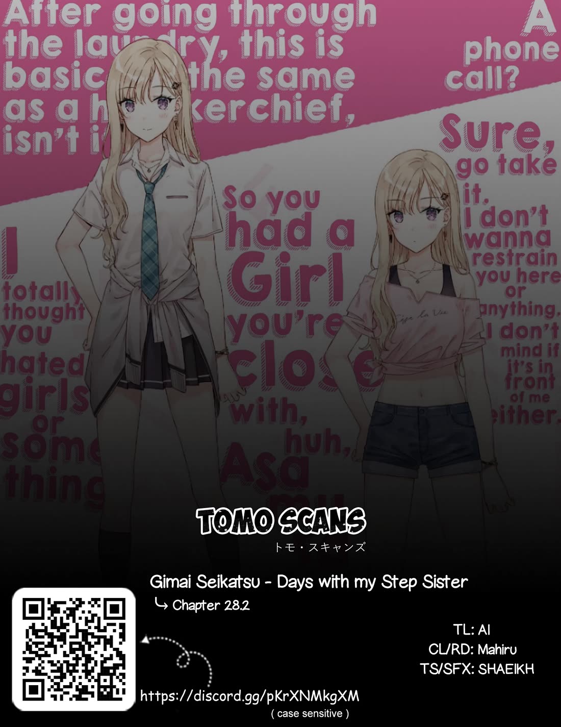 Gimai Seikatsu Chapter 28.2 page 15 - Chapter 28.2