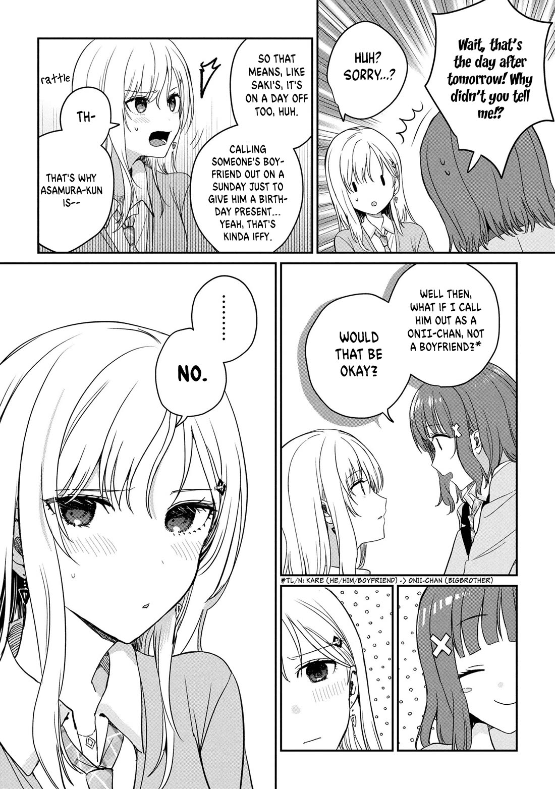 Gimai Seikatsu Chapter 30.1 page 10 - Chapter 30.1