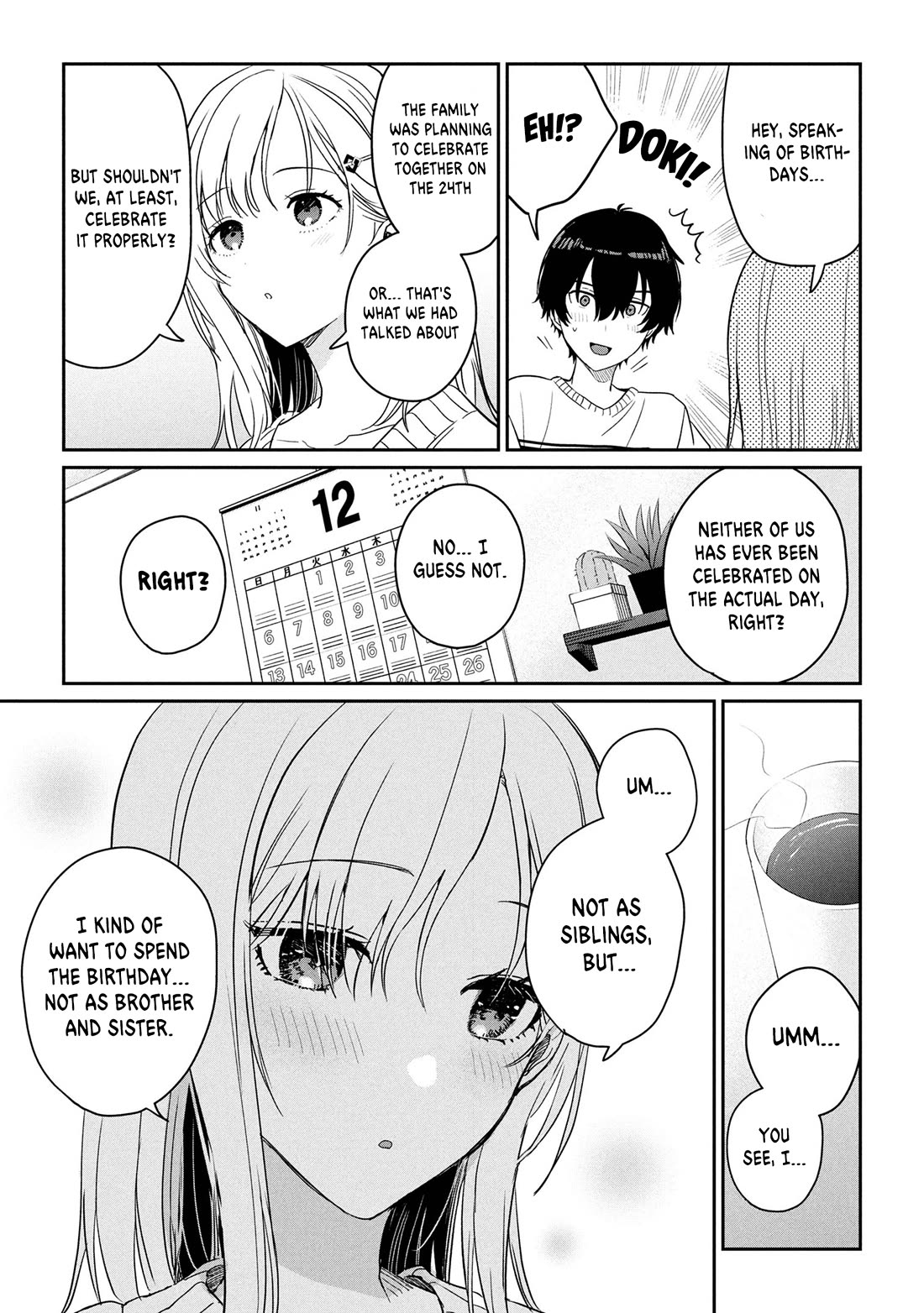 Gimai Seikatsu Chapter 30.1 page 3 - Chapter 30.1