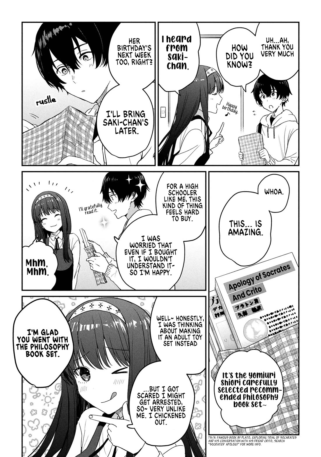 Gimai Seikatsu Chapter 31.1 page 10 - Chapter 31.1