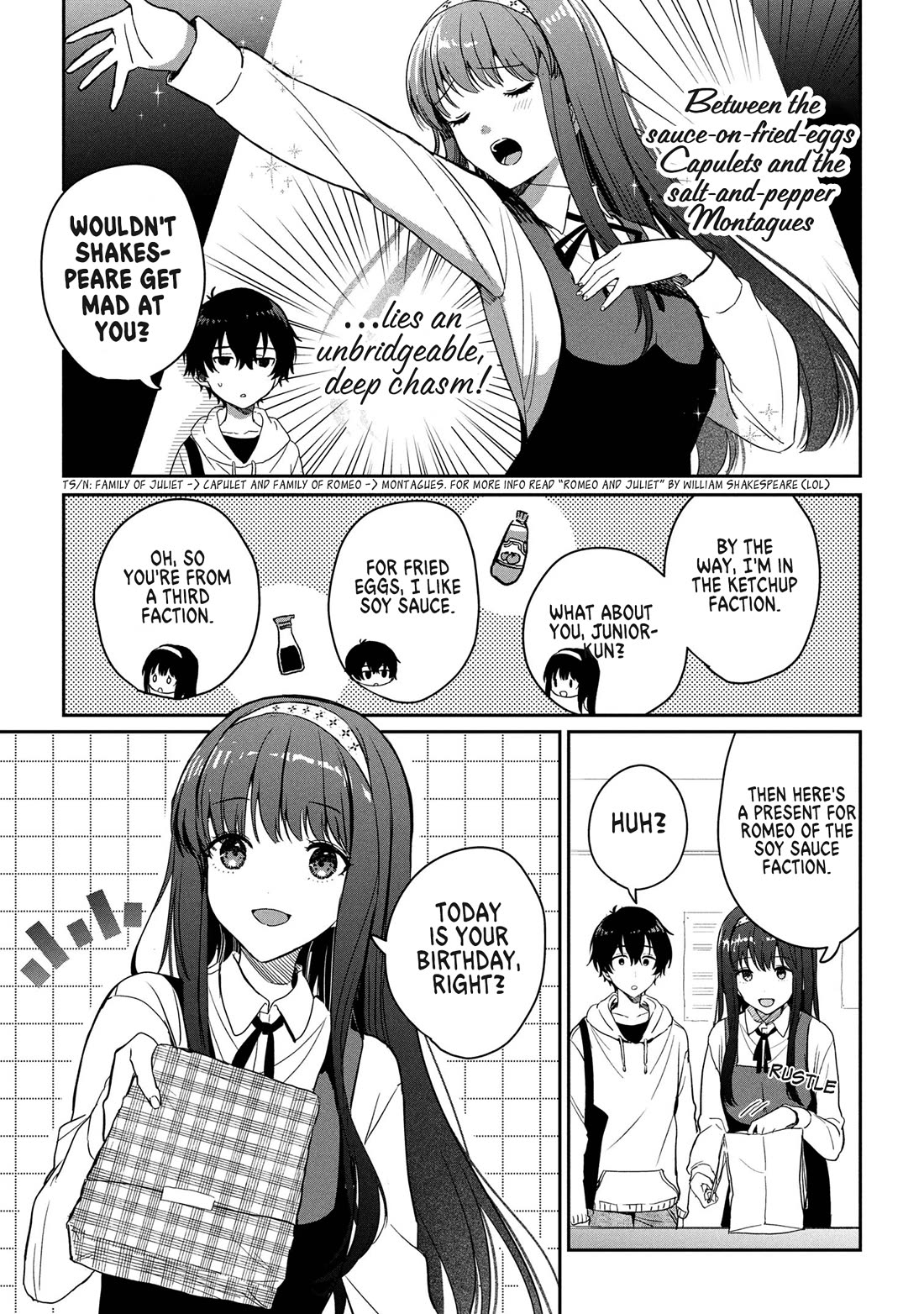 Gimai Seikatsu Chapter 31.1 page 9 - Chapter 31.1