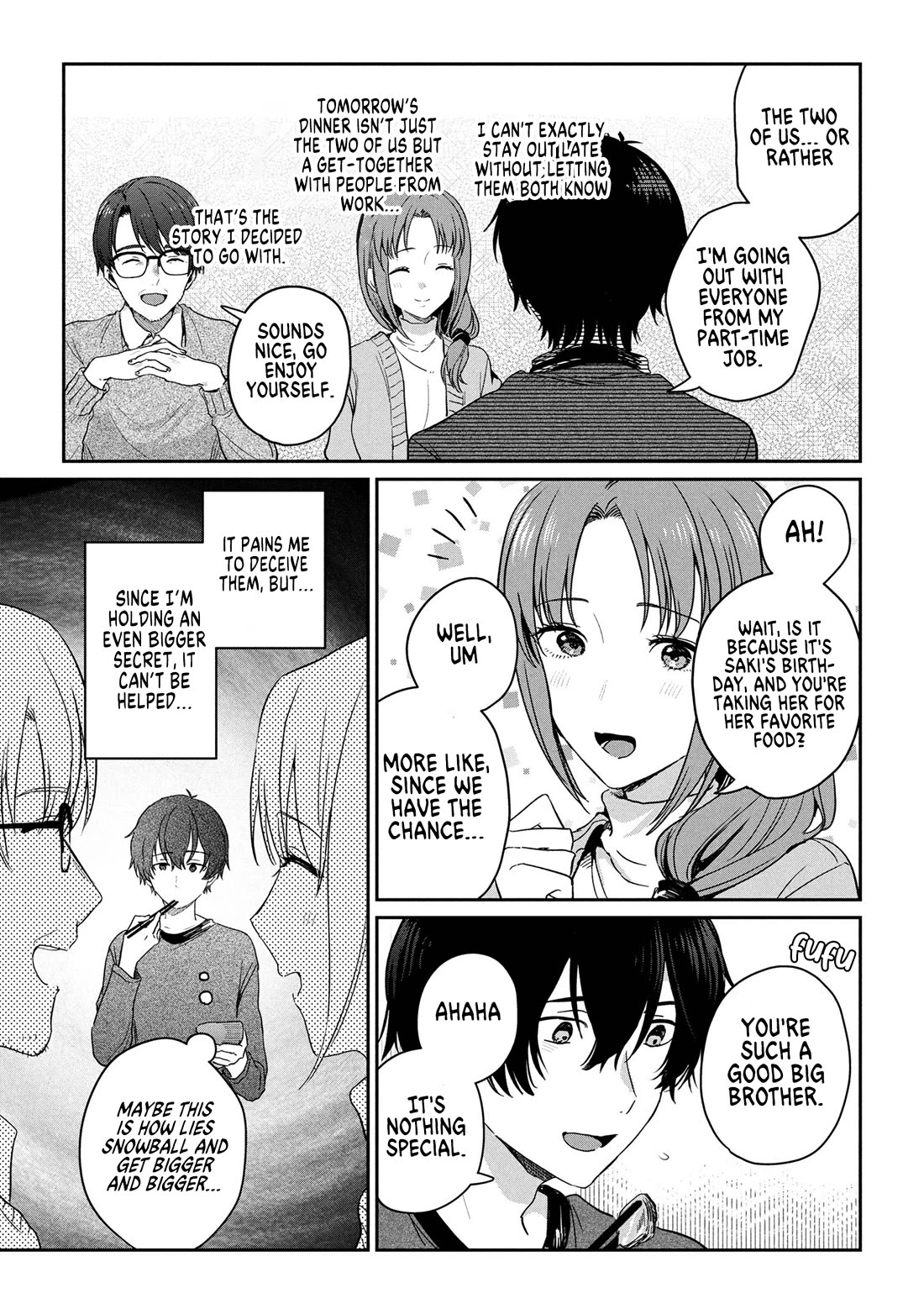 Gimai Seikatsu Chapter 32.1 page 5 - Chapter 32.1