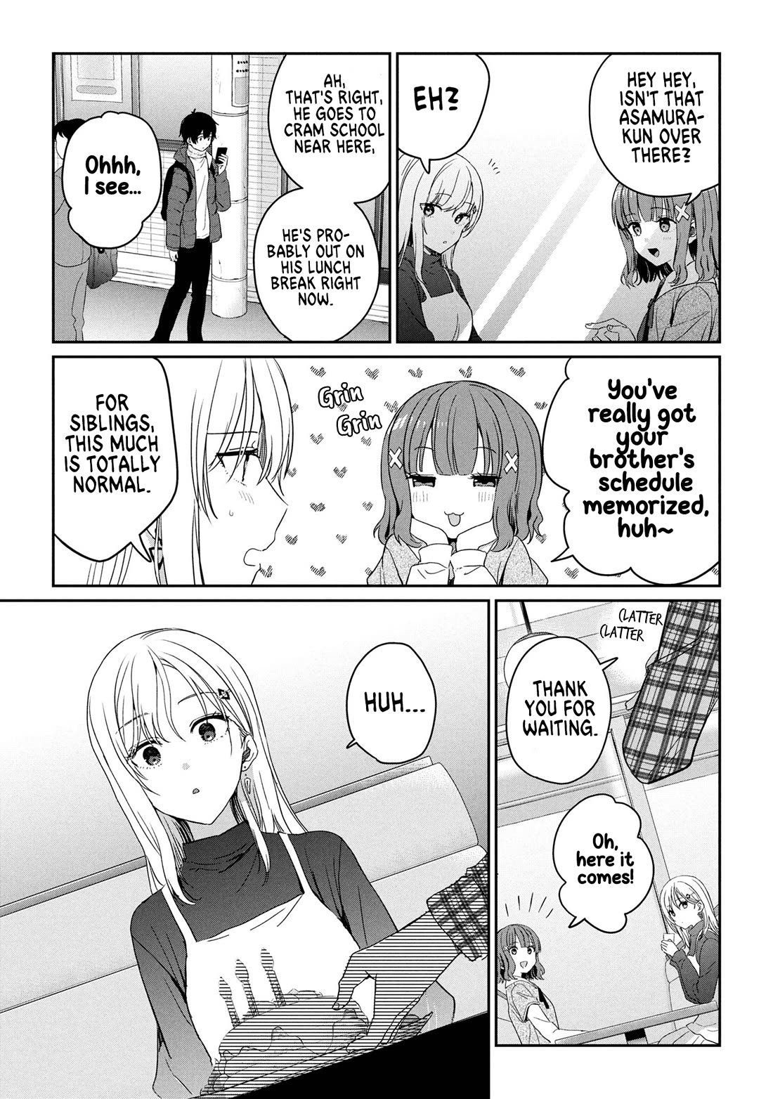 Gimai Seikatsu Chapter 32.1 page 7 - Chapter 32.1