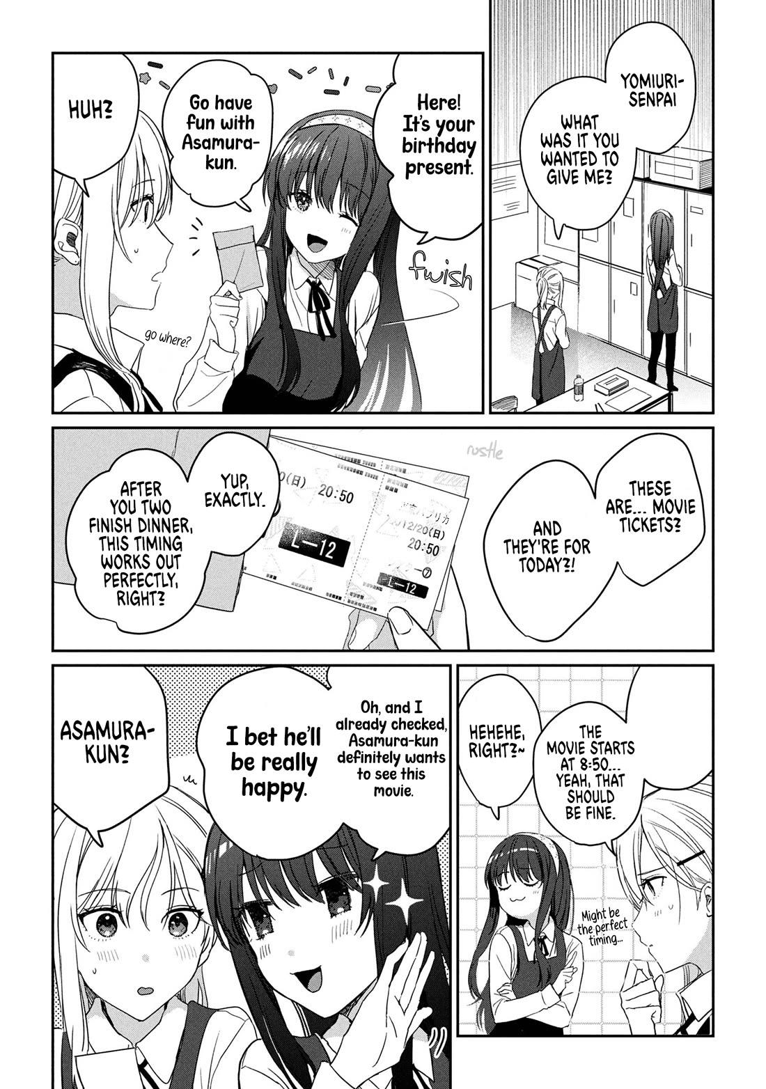 Gimai Seikatsu Chapter 33.1 page 12 - Chapter 33.1