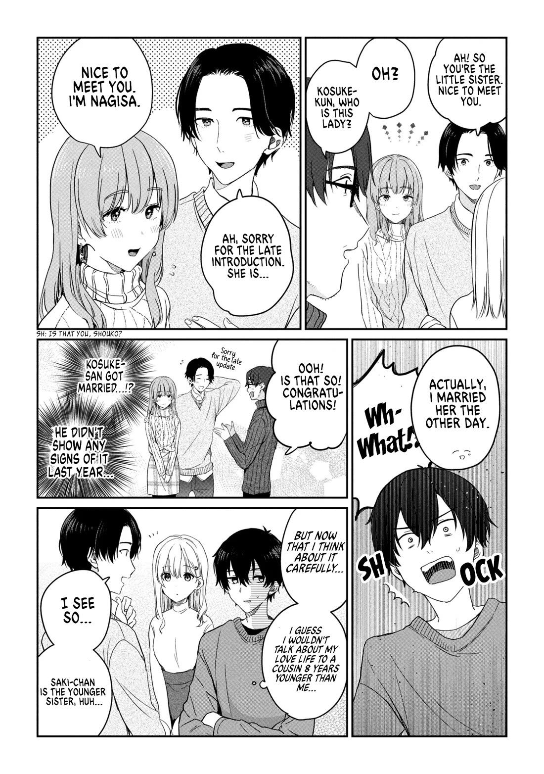 Gimai Seikatsu Chapter 35.1 page 10 - Chapter 35.1