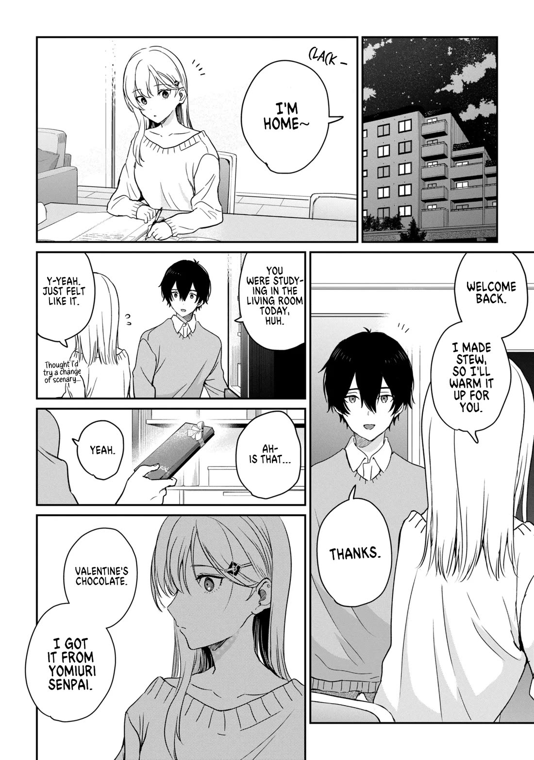 Gimai Seikatsu Chapter 37.2 page 1 - Chapter 37.2