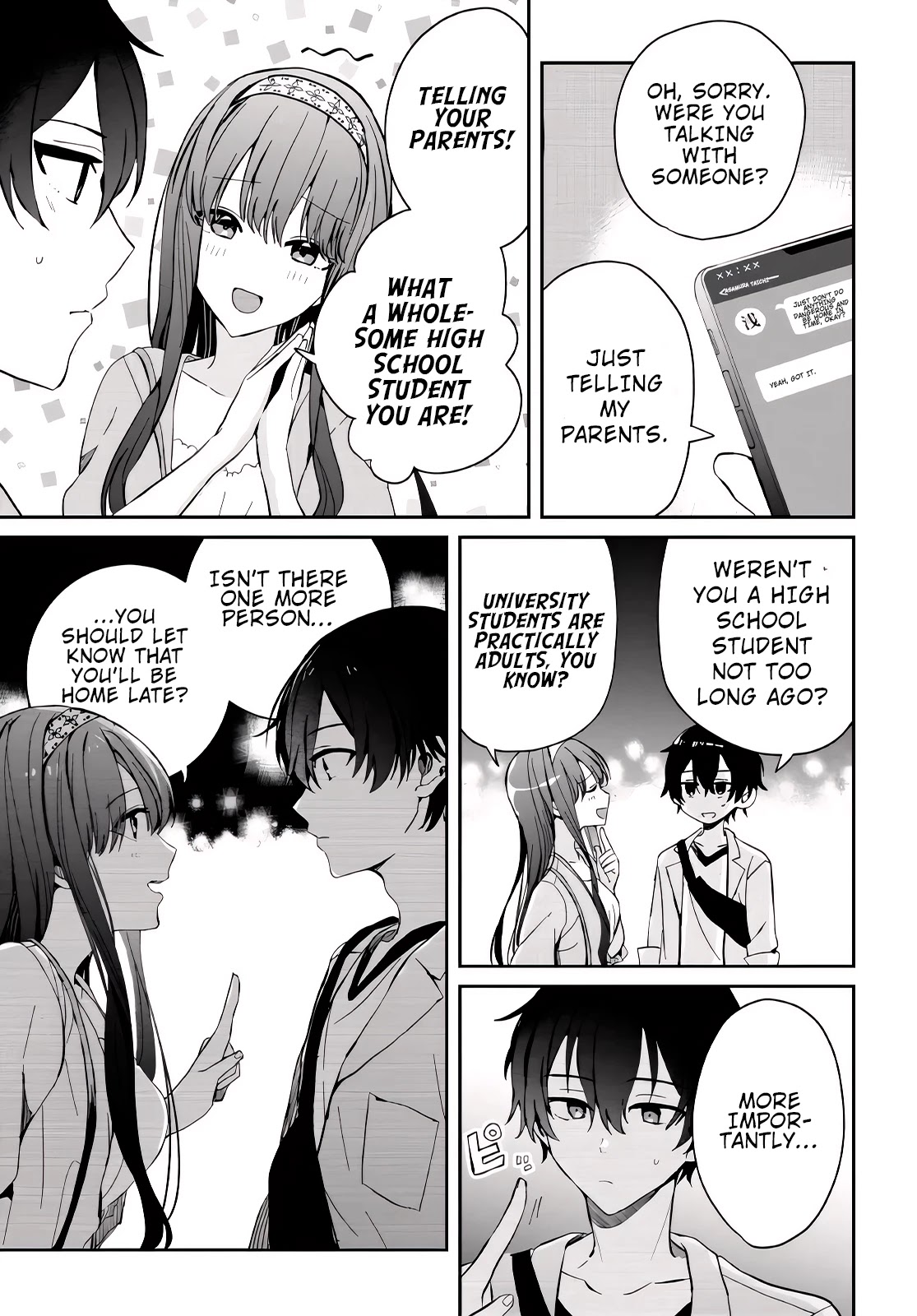 Gimai Seikatsu Chapter 9.1 page 11 - Chapter 9.1