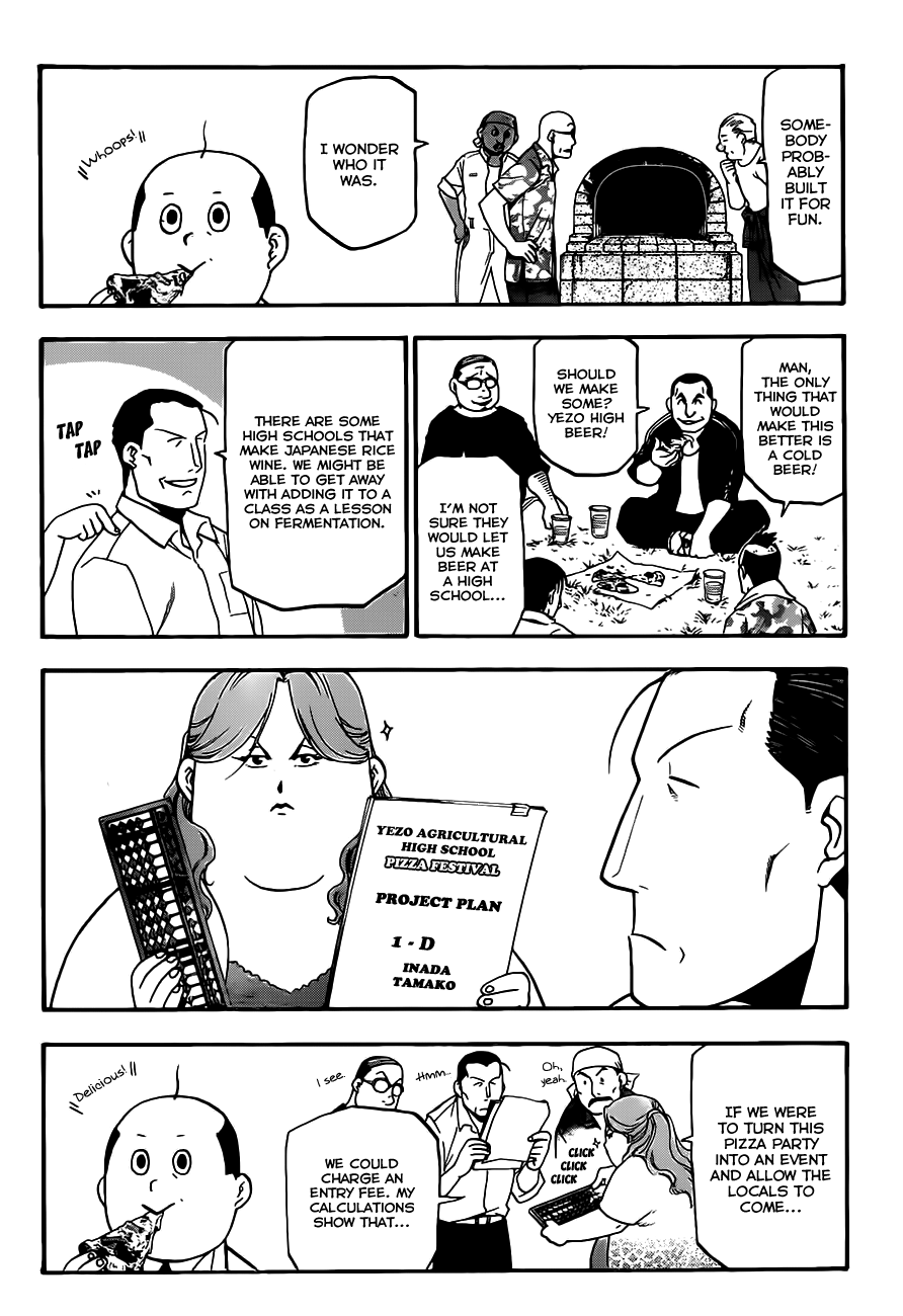 Gin no Saji Chapter 10 page 15 - Chapter 10: Springtime (10)
