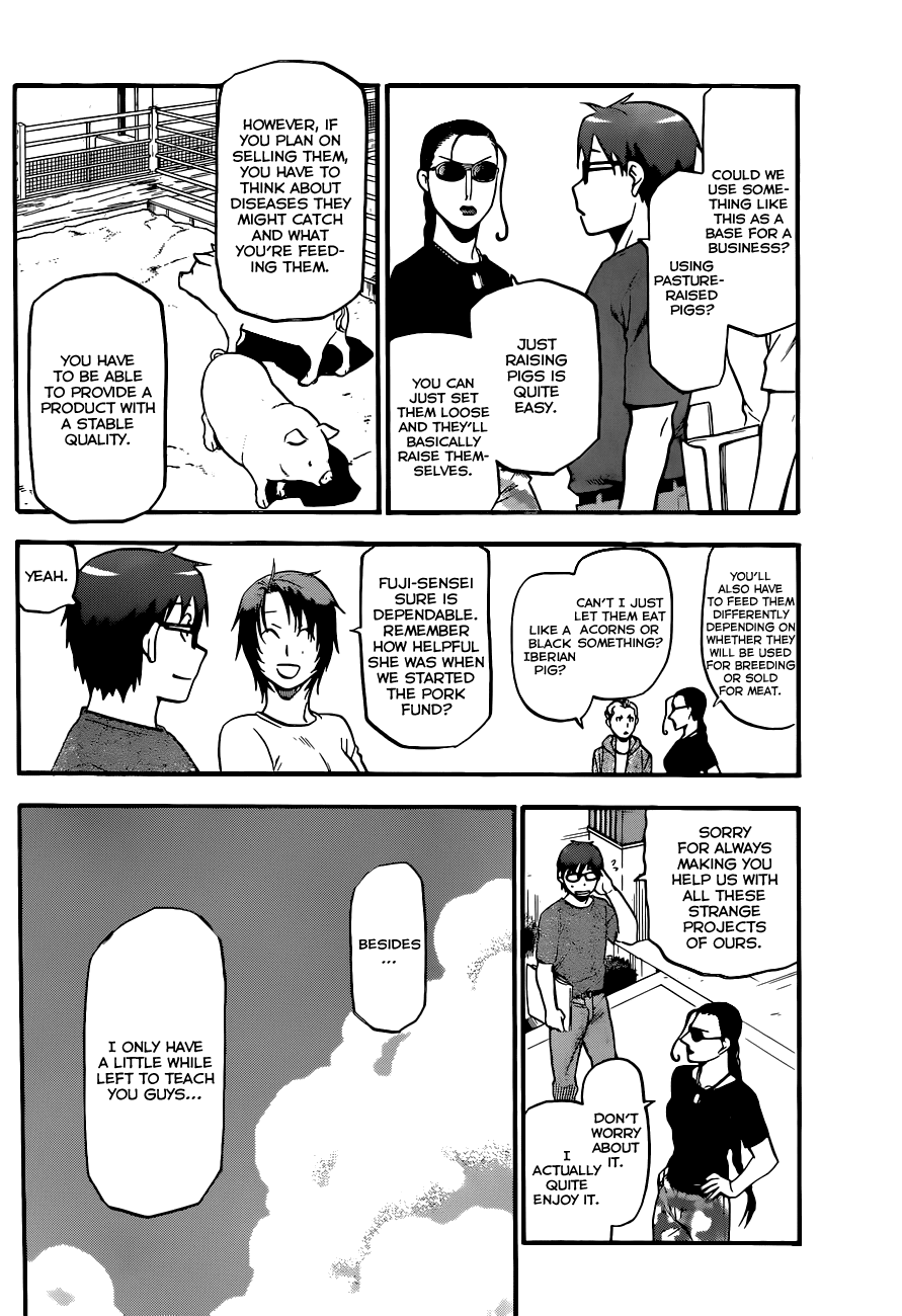 Gin no Saji Chapter 100 page 16 - Chapter 100: The Four Seasons (3)
