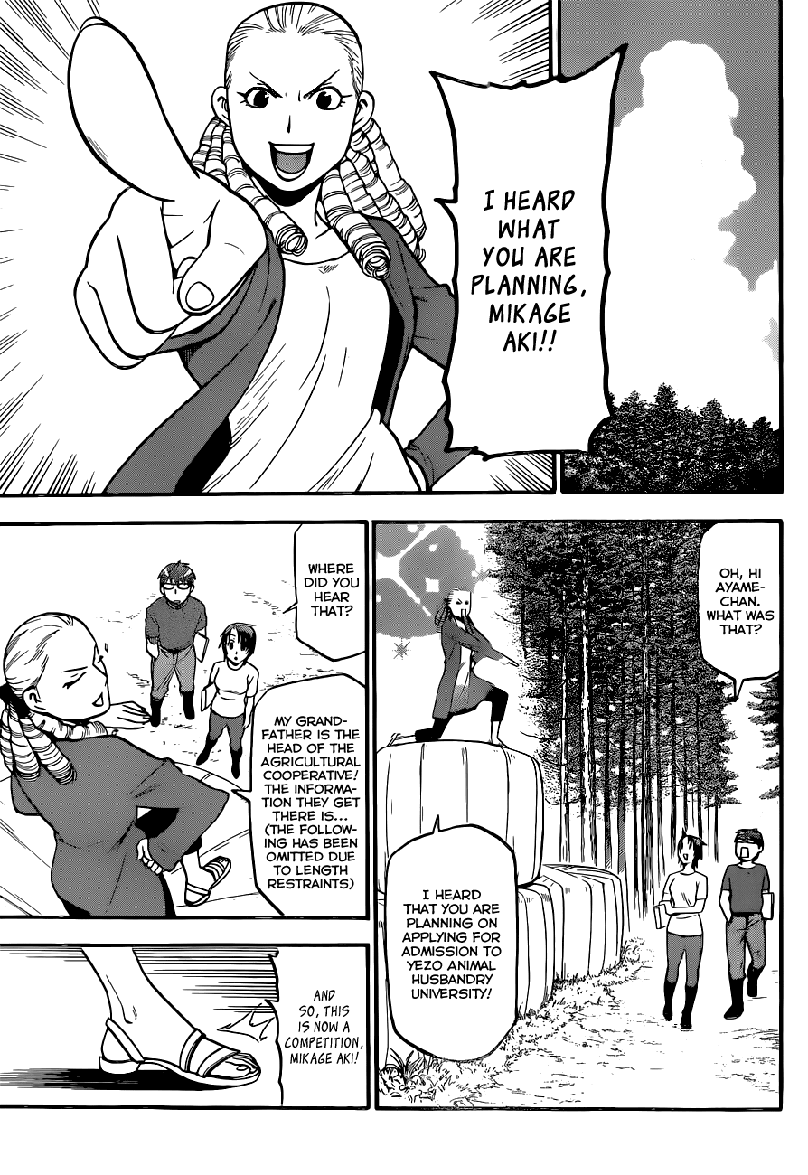 Gin no Saji Chapter 100 page 5 - Chapter 100: The Four Seasons (3)