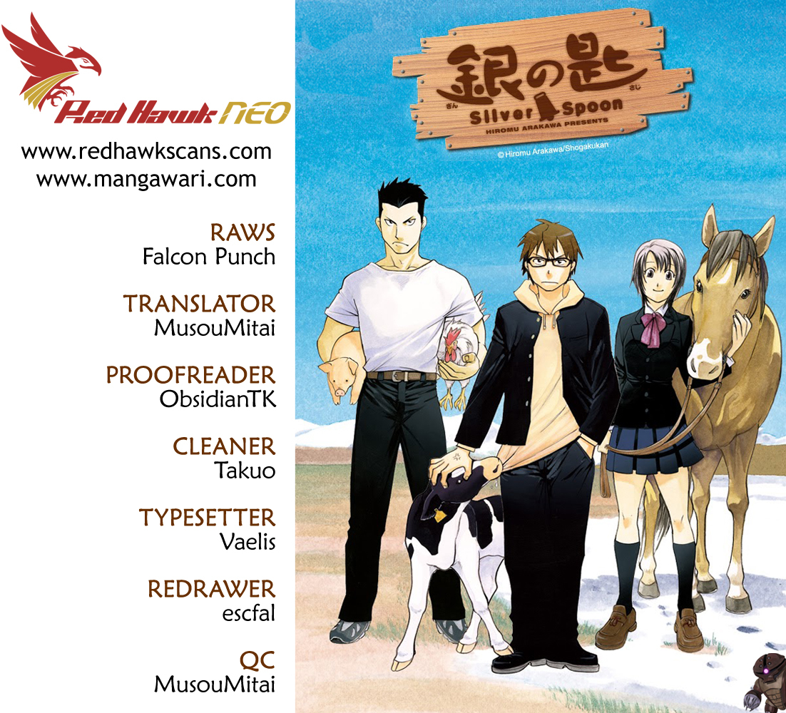 Gin no Saji Chapter 101 page 1 - Chapter 101: The Four Seasons (4)