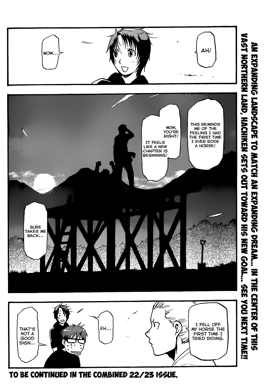 Gin no Saji Chapter 101 page 19 - Chapter 101: The Four Seasons (4)