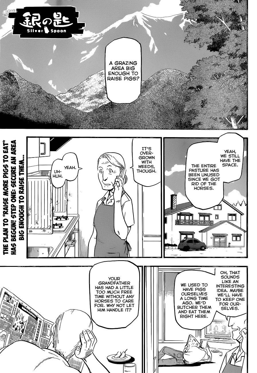 Gin no Saji Chapter 101 page 2 - Chapter 101: The Four Seasons (4)