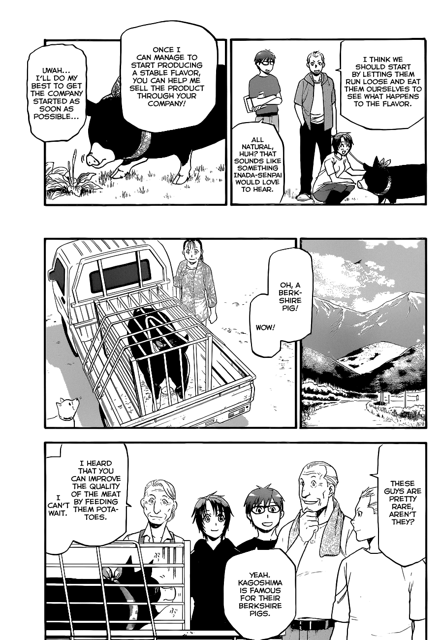 Gin no Saji Chapter 101 page 4 - Chapter 101: The Four Seasons (4)
