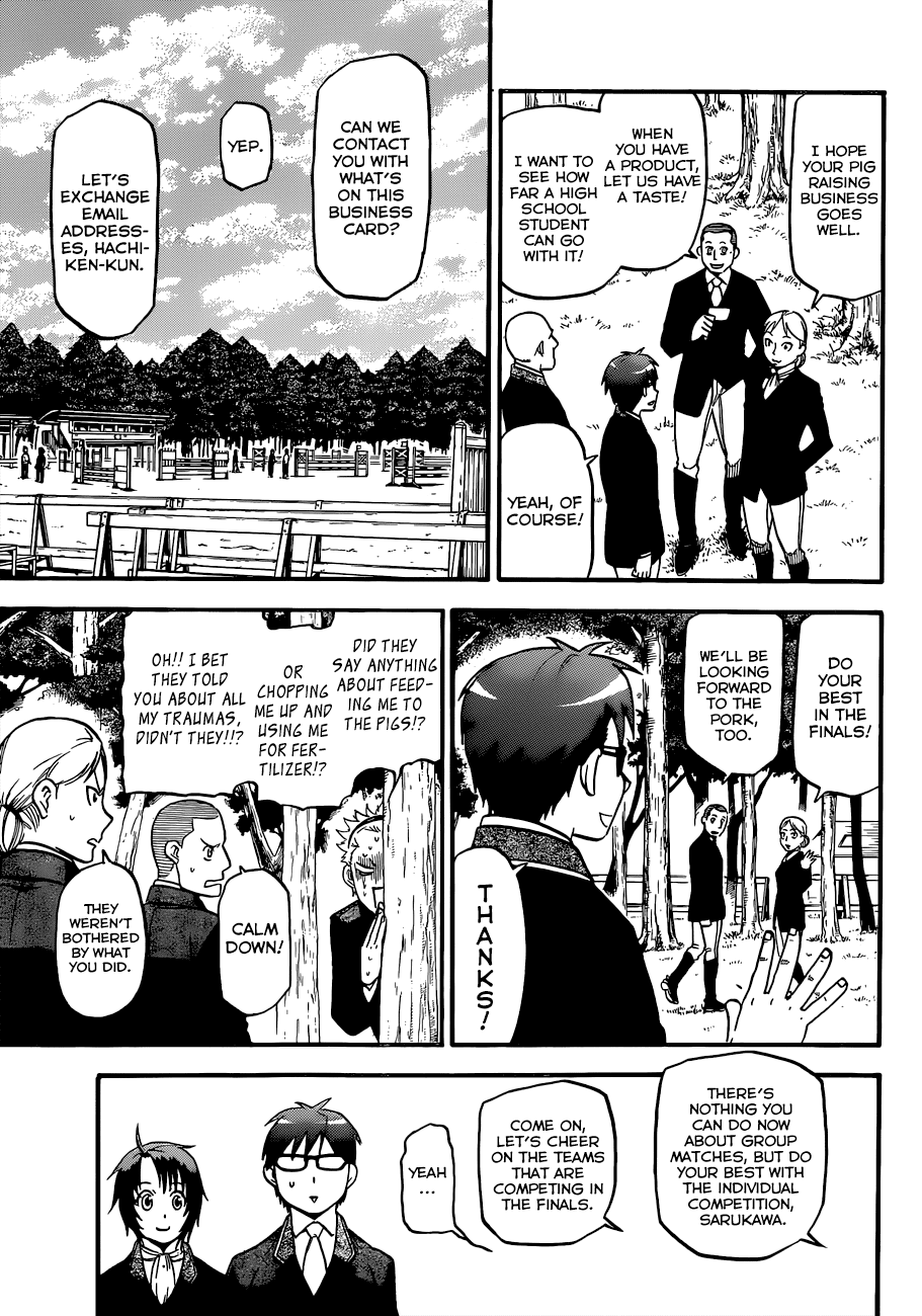 Gin no Saji Chapter 106 page 14 - Chapter 106: The Four Seasons (9)
