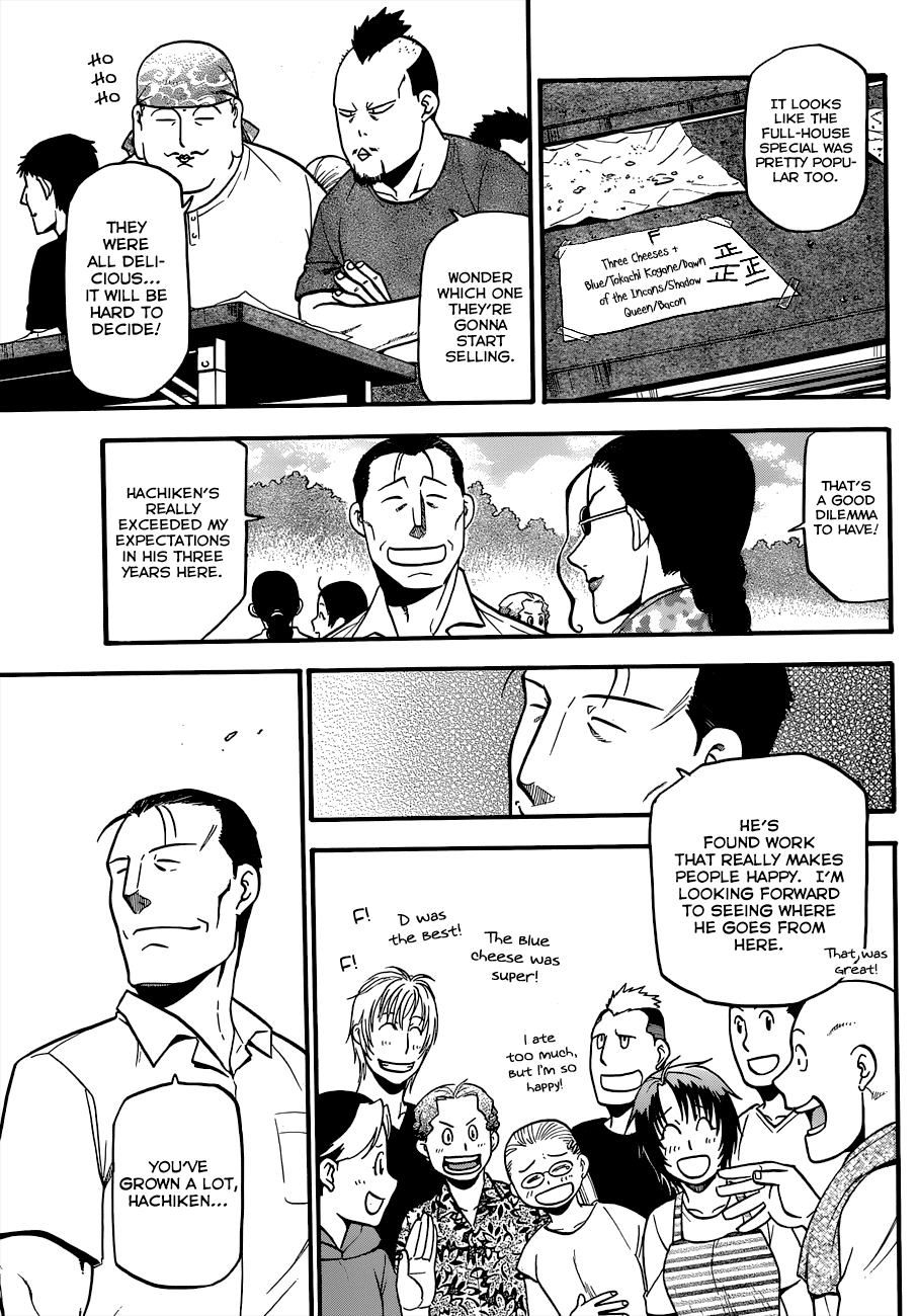 Gin no Saji Chapter 110 page 17 - Chapter 110: The Four Seasons (13)