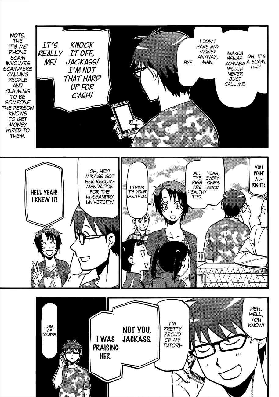 Gin no Saji Chapter 113 page 18 - Chapter 113: The Four Seasons (16)