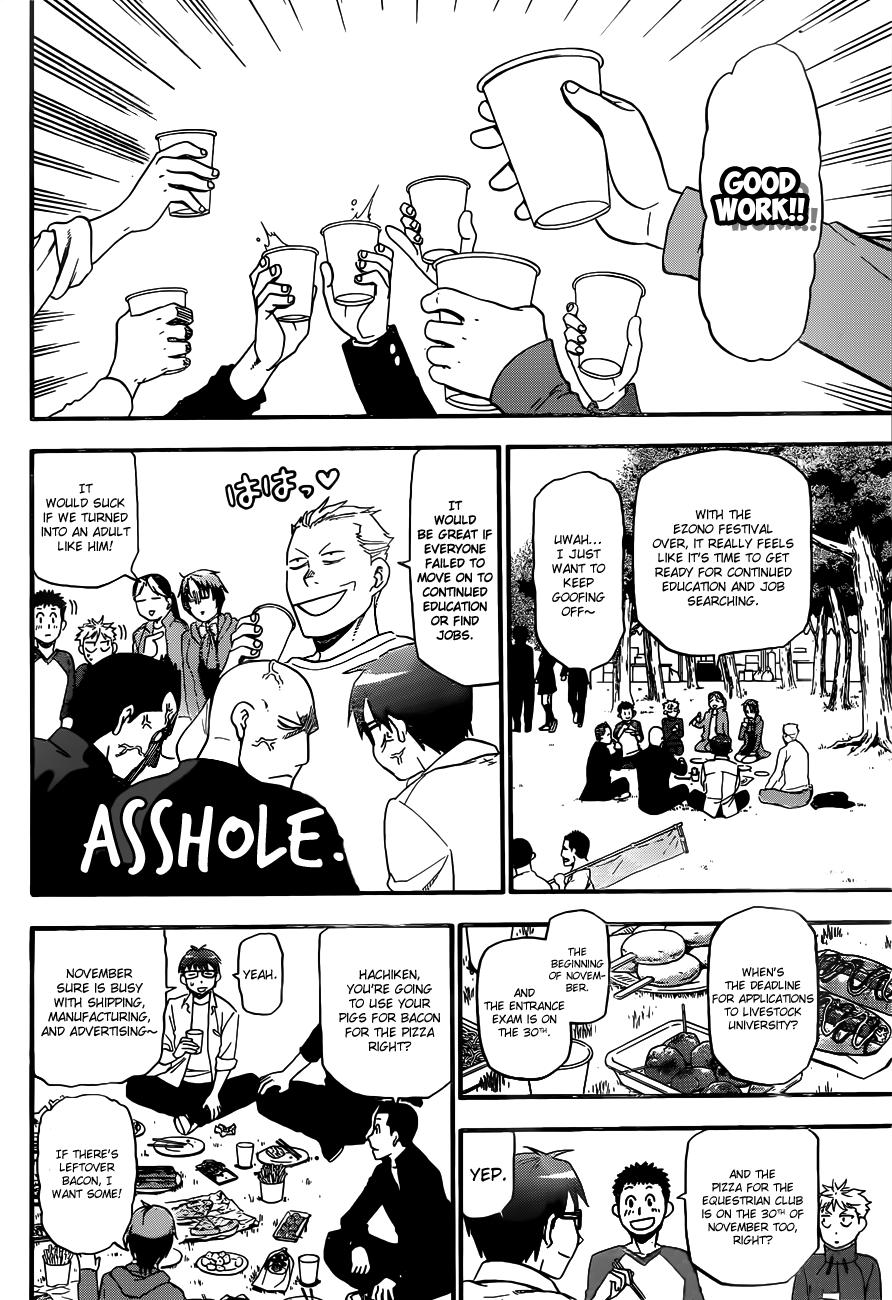 Gin no Saji Chapter 115 page 14 - Chapter 115: The Four Seasons (18)