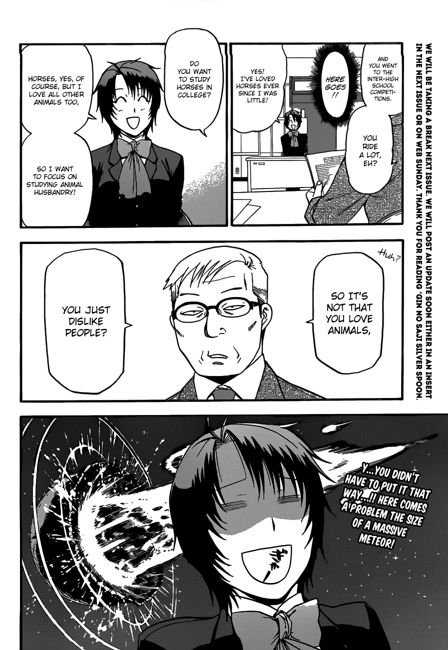 Gin no Saji Chapter 116 page 20 - Chapter 116: The Four Seasons (19)