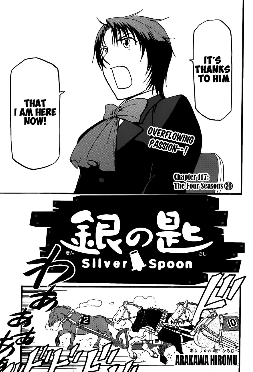 Gin no Saji Chapter 117 page 10 - Chapter 117: The Four Seasons (20)