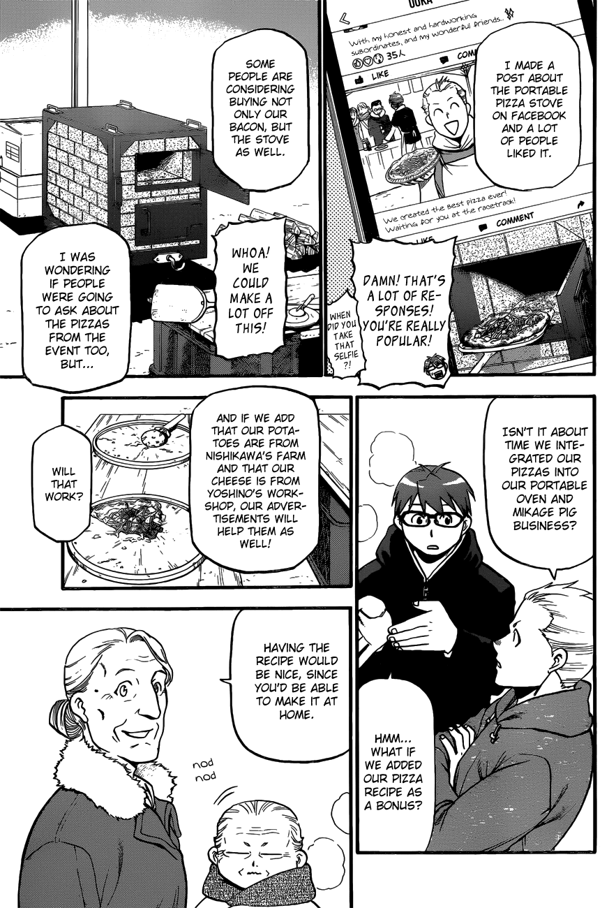 Gin no Saji Chapter 118 page 17 - Chapter 118: The Four Seasons (21)