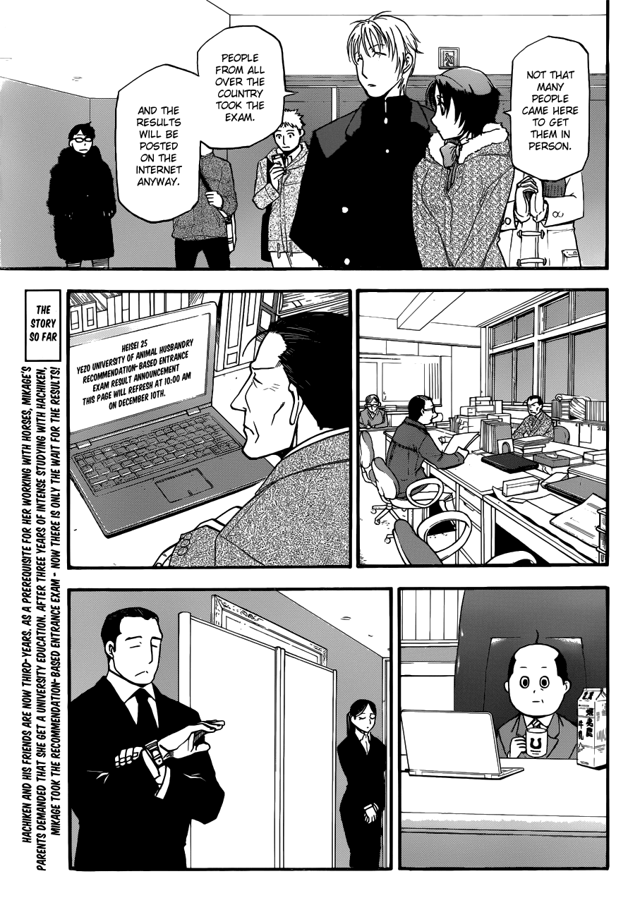 Gin no Saji Chapter 119 page 5 - Chapter 119: The Four Seasons (22)