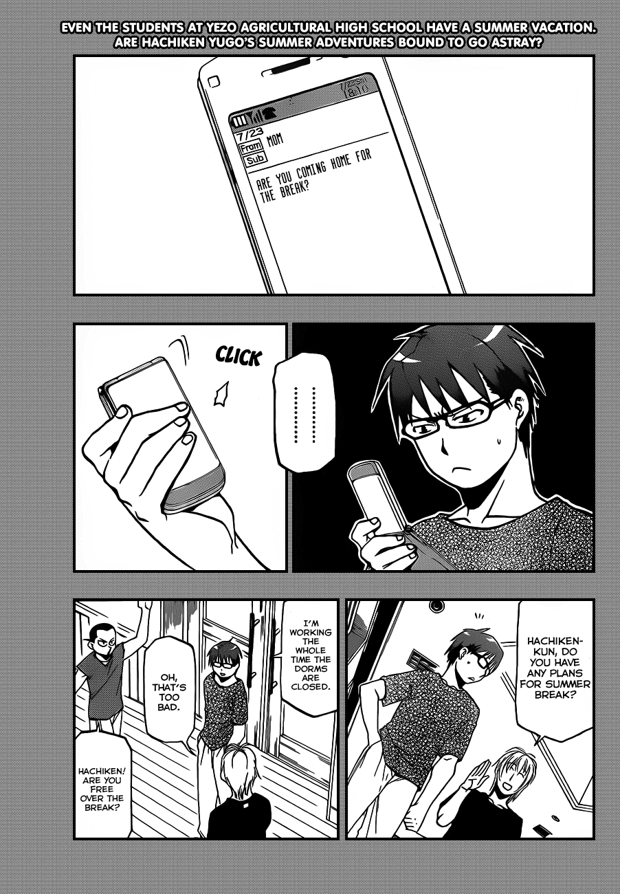 Gin no Saji Chapter 12 page 2 - Chapter 12: Summertime (2)