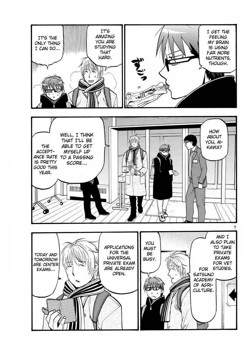 Gin no Saji Chapter 124 page 10 - Chapter 124: The Four Seasons ㉗
