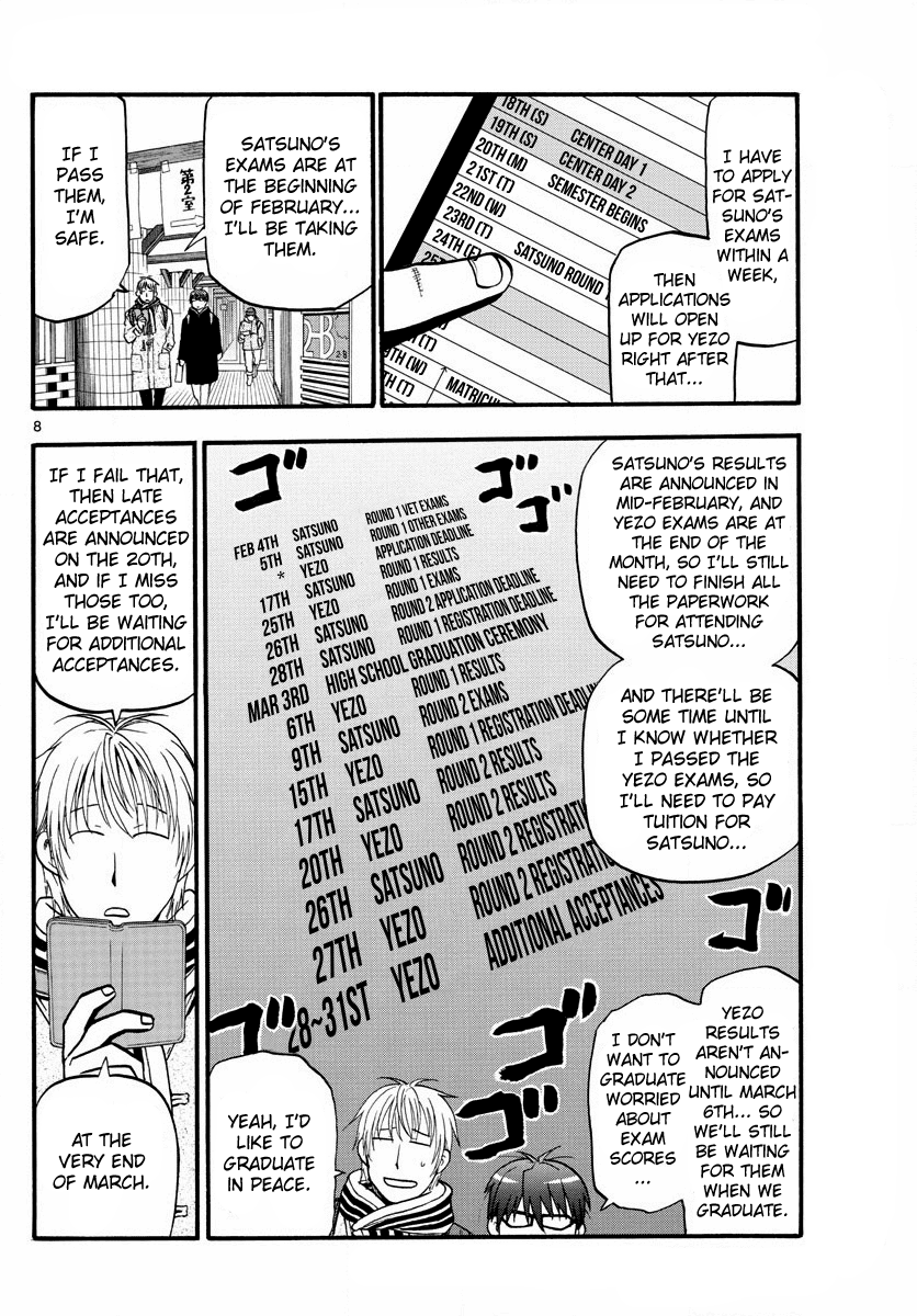 Gin no Saji Chapter 124 page 11 - Chapter 124: The Four Seasons ㉗