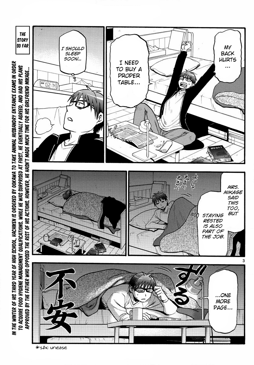Gin no Saji Chapter 124 page 6 - Chapter 124: The Four Seasons ㉗