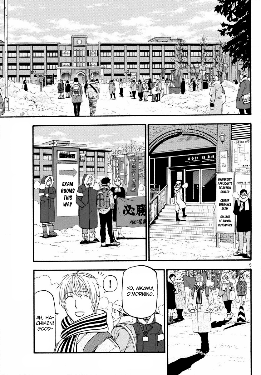 Gin no Saji Chapter 124 page 8 - Chapter 124: The Four Seasons ㉗
