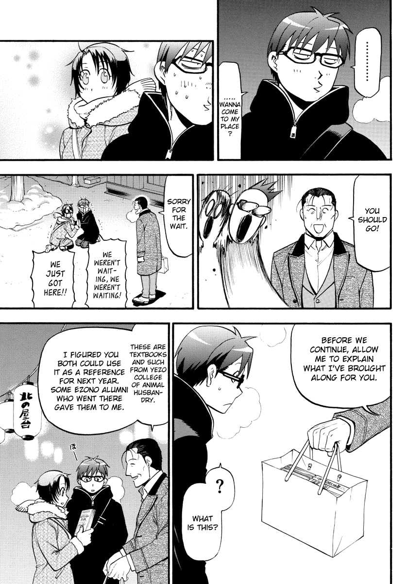 Gin no Saji Chapter 125 page 13 - Chapter 125: The Four Seasons ㉘