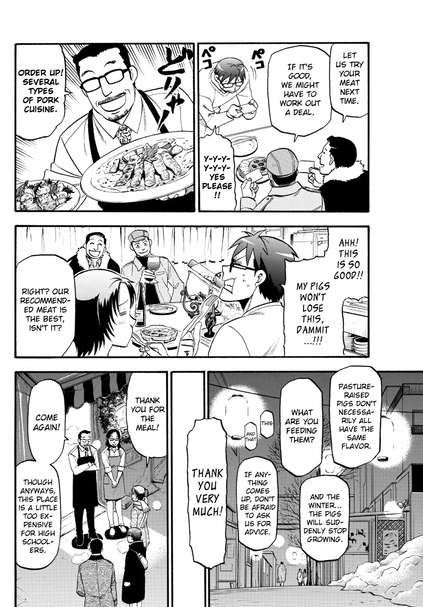 Gin no Saji Chapter 125 page 18 - Chapter 125: The Four Seasons ㉘