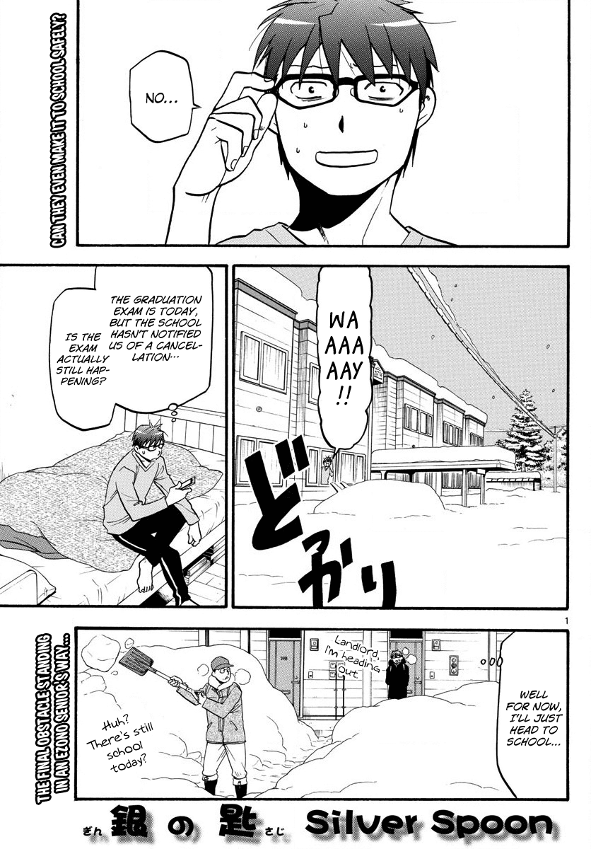 Gin no Saji Chapter 125 page 3 - Chapter 125: The Four Seasons ㉘