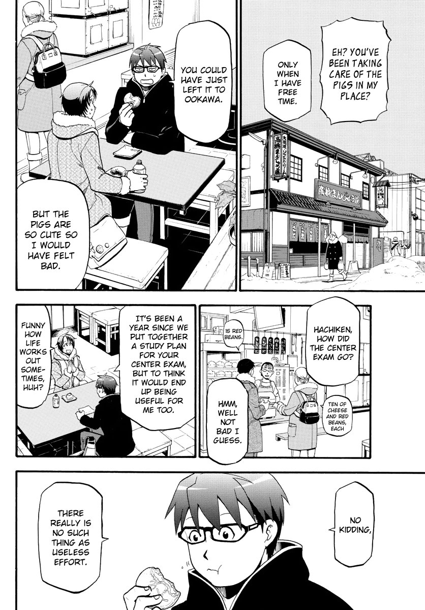 Gin no Saji Chapter 125 page 8 - Chapter 125: The Four Seasons ㉘