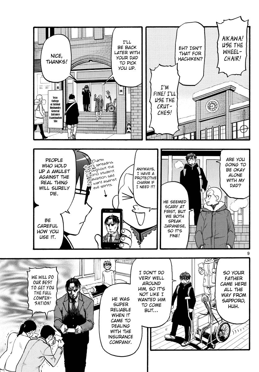 Gin no Saji Chapter 126 page 11 - Chapter 126: The Four Seasons ㉙