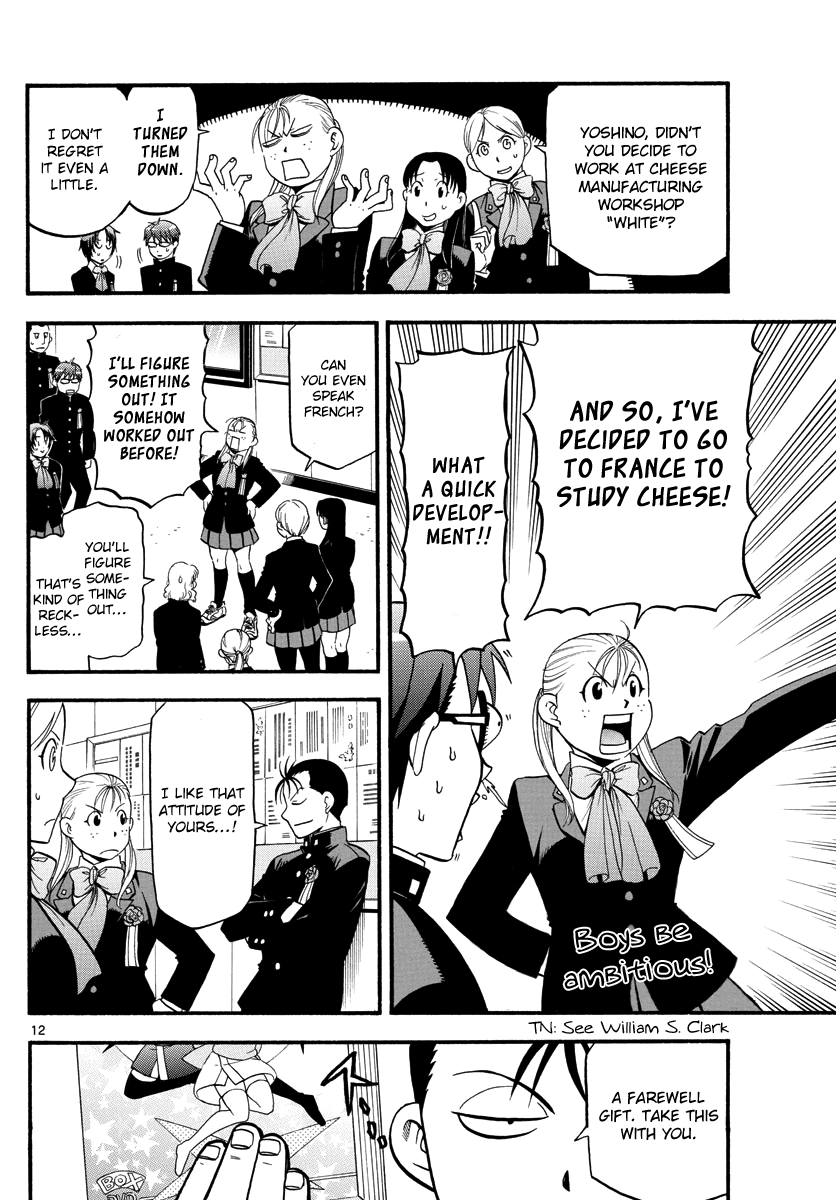 Gin no Saji Chapter 127 page 13 - Chapter 127: The Four Seasons ㉚