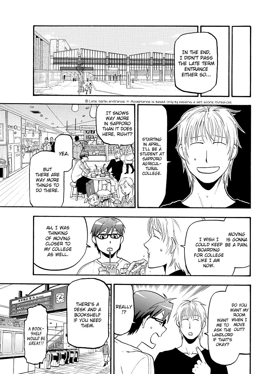 Gin no Saji Chapter 128 page 10 - Chapter 128: The Four Seasons ㉛
