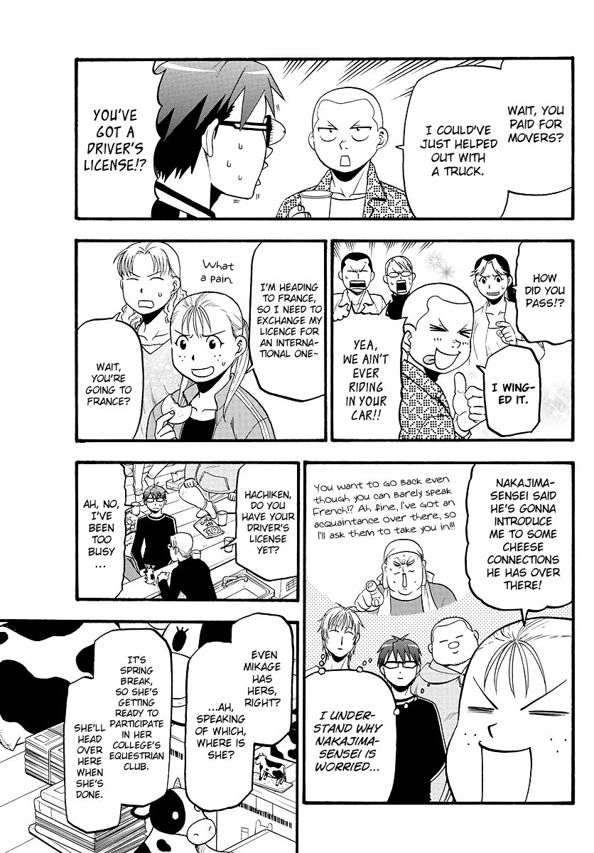 Gin no Saji Chapter 128 page 16 - Chapter 128: The Four Seasons ㉛