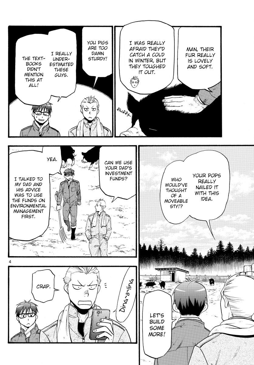 Gin no Saji Chapter 129 page 6 - Chapter 129: The Four Seasons ㉜