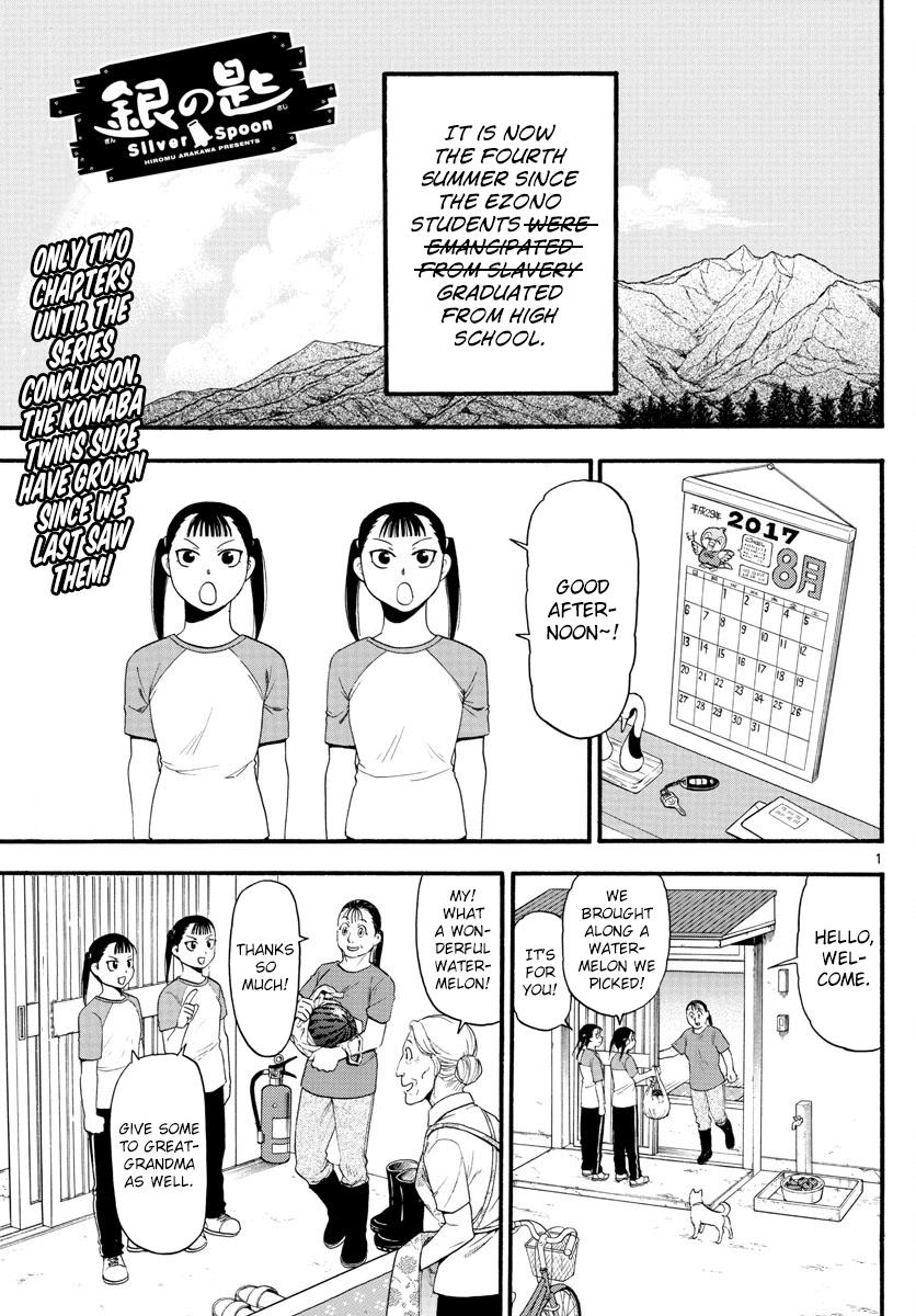 Gin no Saji Chapter 130 page 2 - Chapter 130