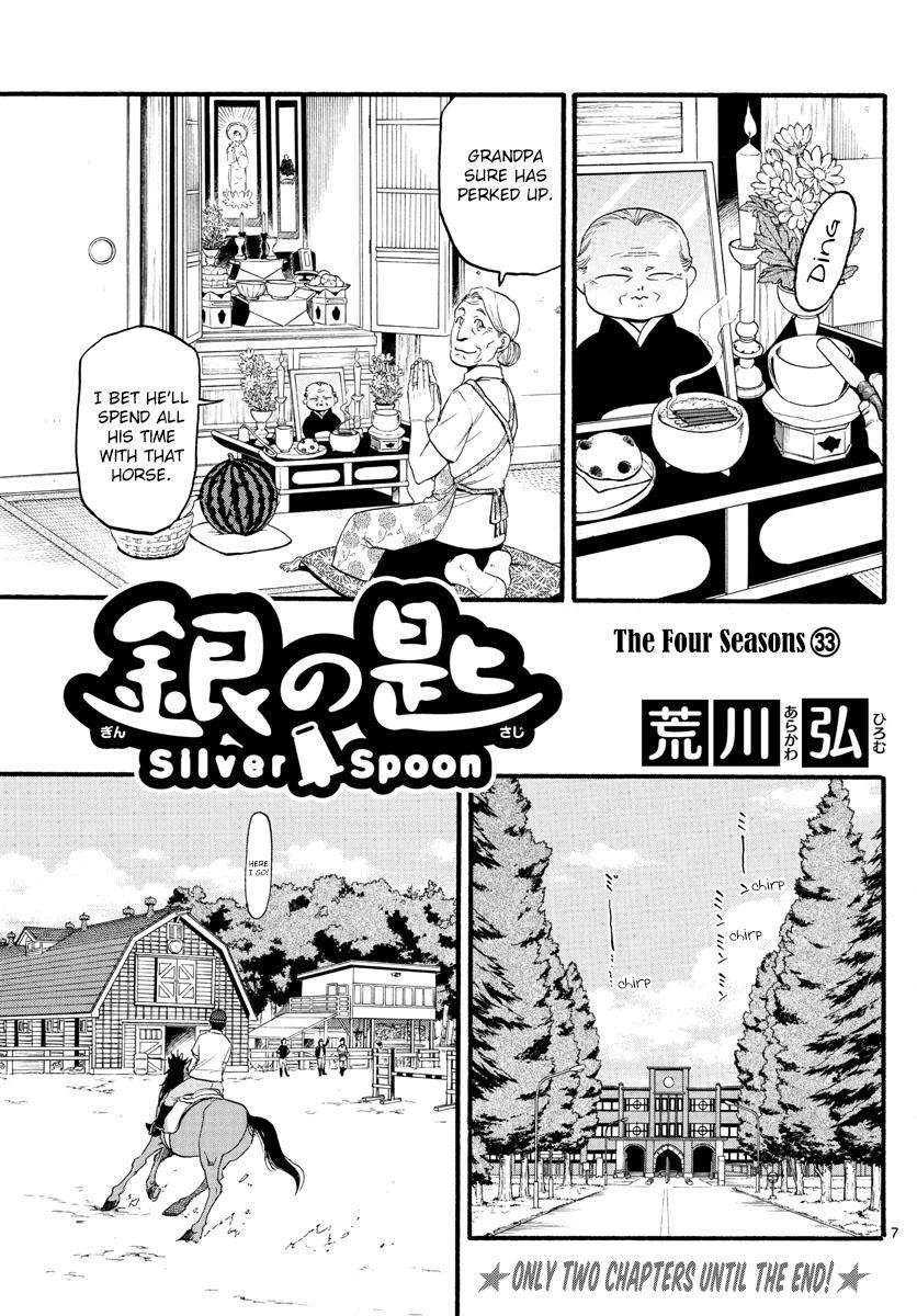 Gin no Saji Chapter 130 page 8 - Chapter 130