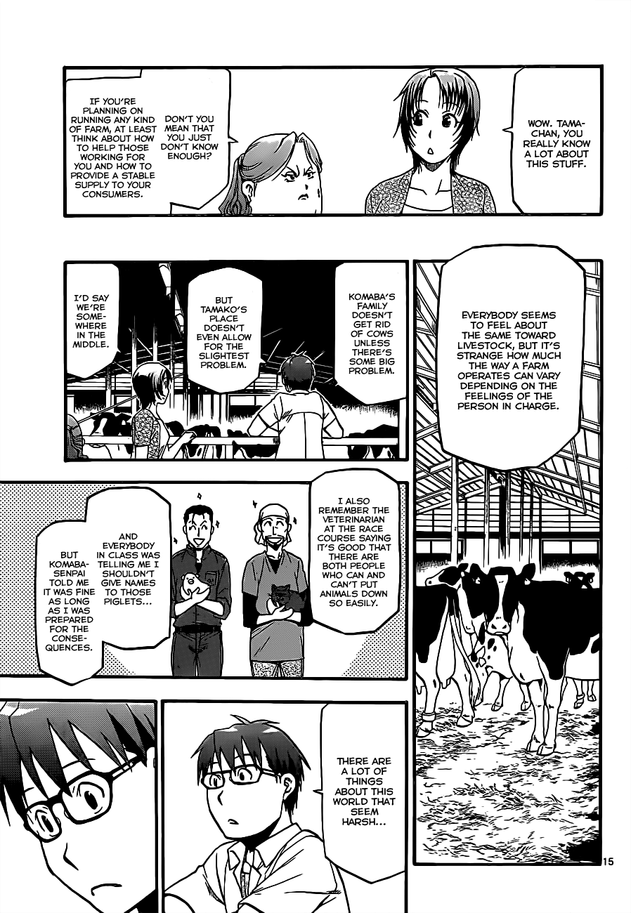 Gin no Saji Chapter 16 page 15 - Chapter 16: Summertime (6)
