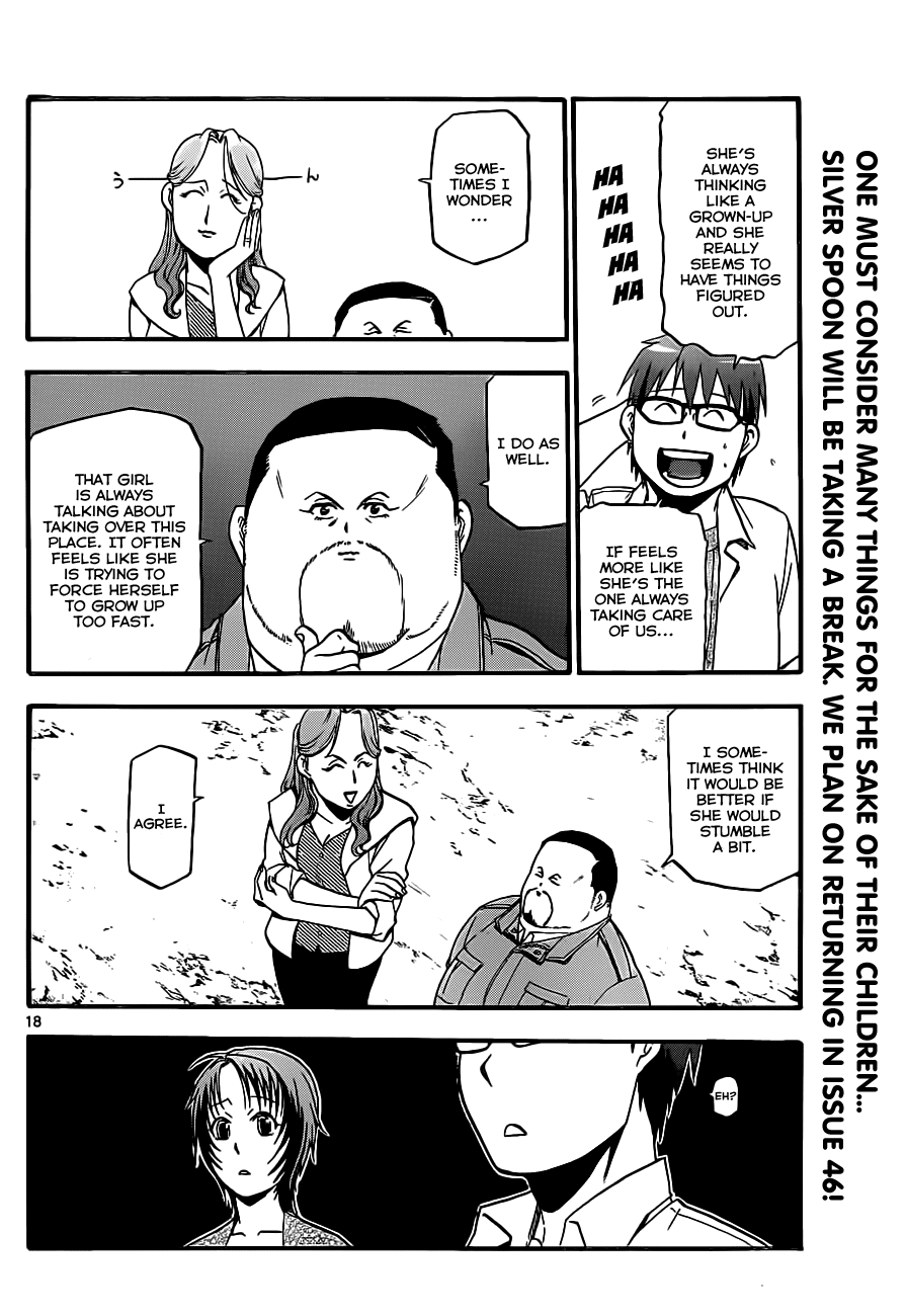 Gin no Saji Chapter 16 page 18 - Chapter 16: Summertime (6)