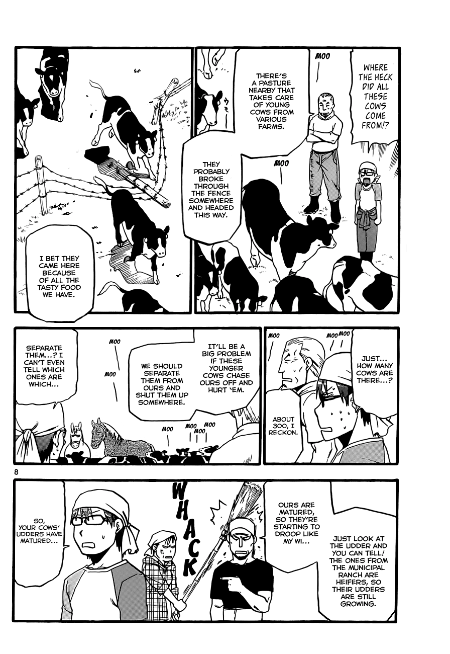 Gin no Saji Chapter 19 page 8 - Chapter 19: Summertime (9)