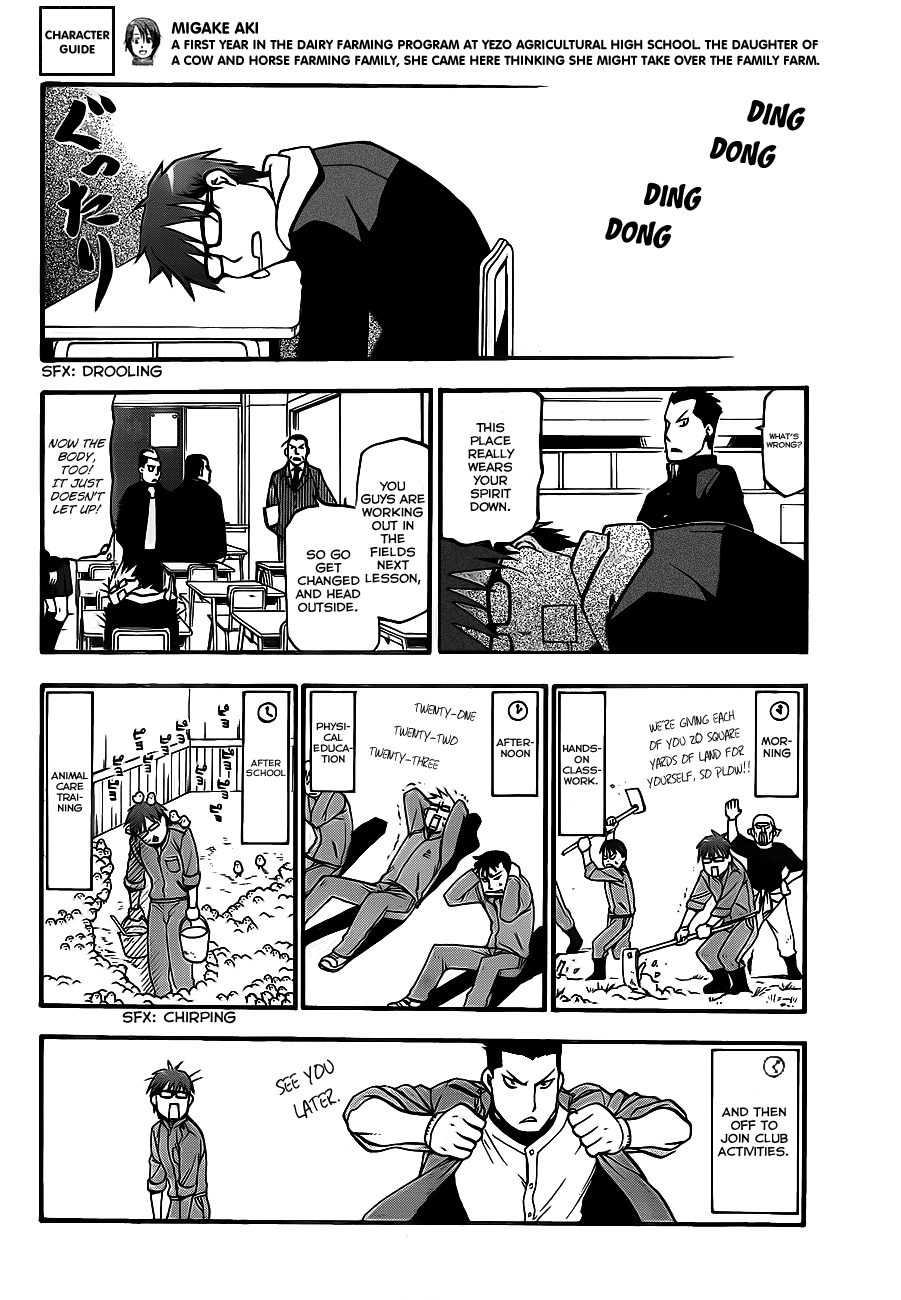 Gin no Saji Chapter 2 page 9 - Chapter 2: Springtime (2)